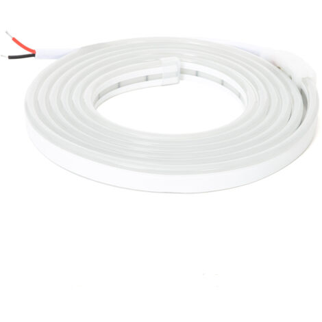 Tira LED Neón 24V 8W/m FreeCut IP65 NFLEX6 a Medida 6000K Blanco Frío 2 m