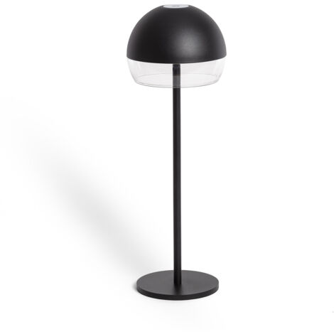 Lámpara de Mesa LED Portátil para Exterior con Batería USB Recargable Adair Negro