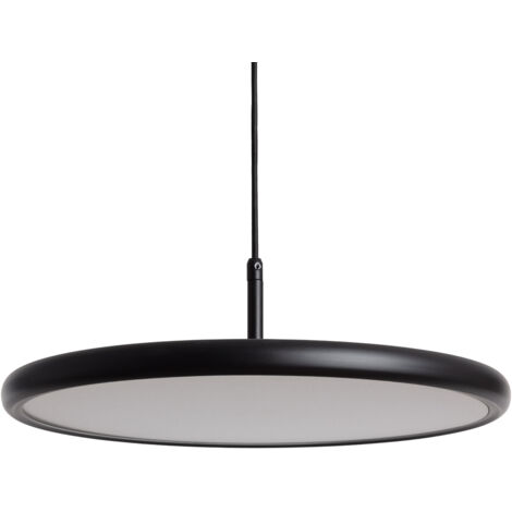 Lámpara Colgante LED 28W Metal CCT Seleccionable Meisel Negro