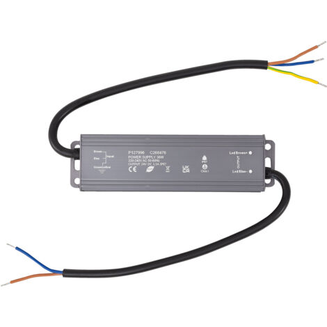 Fuente de Alimentación Estanca 24V DC IP67 36 W