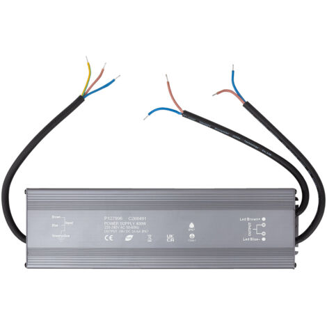 Fuente de Alimentación Estanca 24V DC IP67 400 W