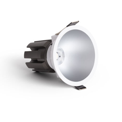 Foco Downlight LED 9W / 12W Cónico Areni Corte Ø 85 mm 4000K Gris Blanco Neutro 9 W