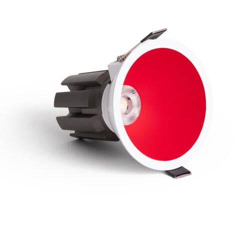 Foco Downlight LED 9W / 12W Cónico Areni Corte Ø 85 mm 4000K Rojo Blanco Neutro 12 W