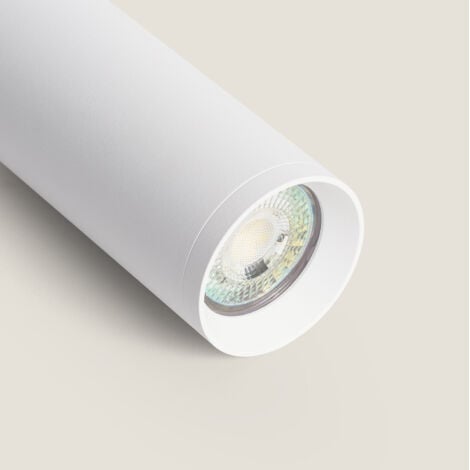 Lámpara Colgante de Metal Cuarzo Blanco