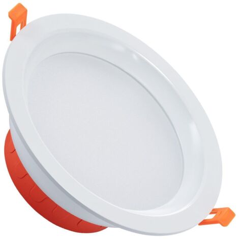 Downlight LED 16W Circular LUX CRI90 Corte Ø 165 mm IP44 No Flicker 2700K Blanco Cálido