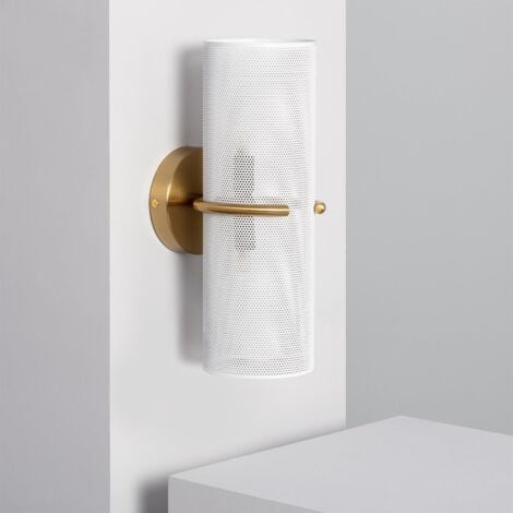Aplique de Pared de Metal Daily Dorado