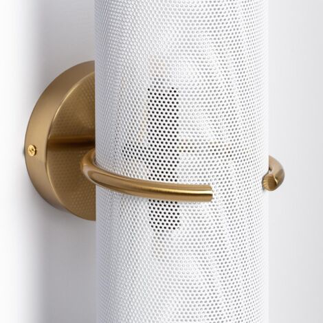 Aplique de Pared de Metal Daily Dorado