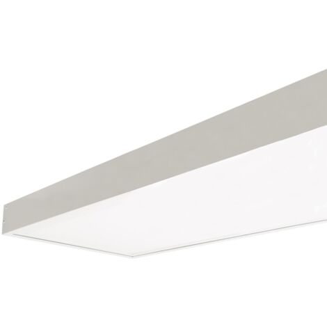 Panel LED 120x30 cm 40W 4000lm LIFUD + Kit de Superficie 6000K LIFUD No Regulable Individual Blanco Frío