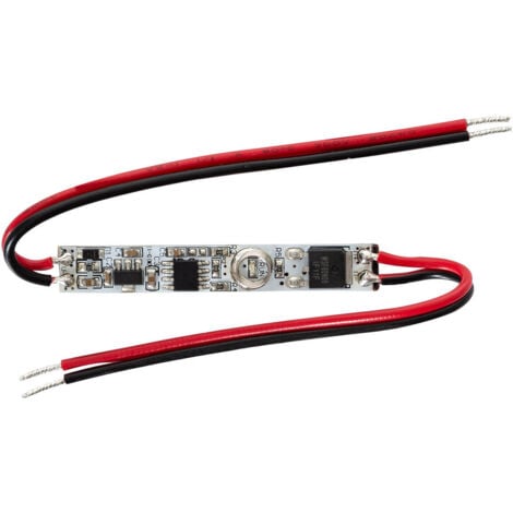 Mini Interruptor Táctil Regulable Empotrable para Tira LED - efectoLED