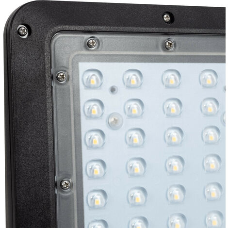 Luminaria LED Solar 9600lm 160lm/W con MPPT y Sensor de Movimiento.