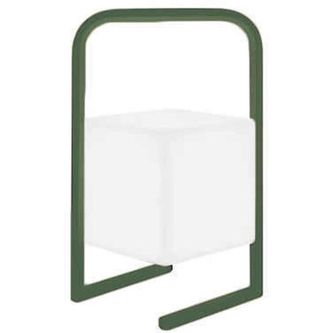 Lámpara de Mesa LED Portátil para Exterior con Batería USB Recargable Tiber Verde Caqui