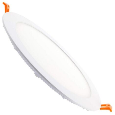Placa LED 18W Circular SuperSlim Corte Ø 205 mm 4000K Blanco Neutro