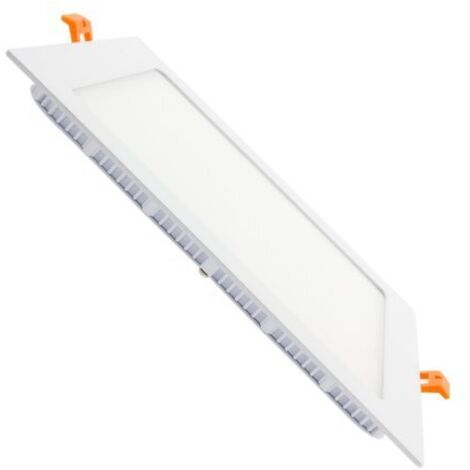 Placa LED 20W Cuadrada Superslim Corte 215x215 mm 3000K Blanco Cálido