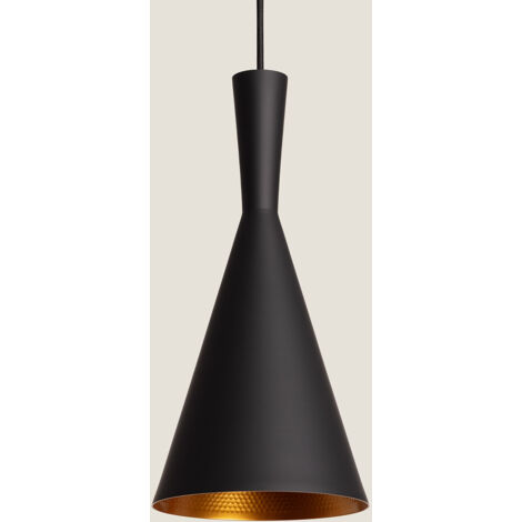 Lámpara Colgante Metal Tri Lennon Negro
