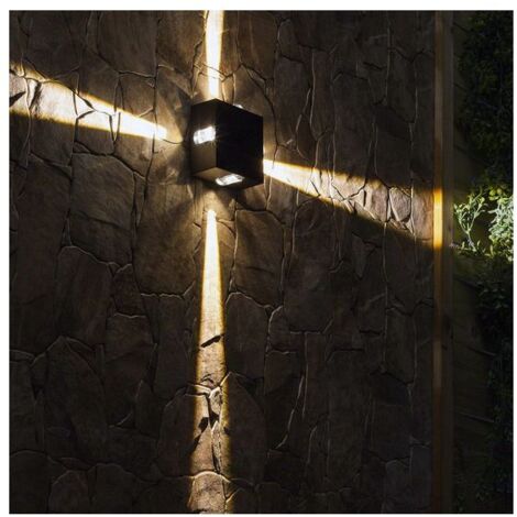 Baliza Exterior LED 4W Superficie Pared Agora 3000K Blanco Cálido