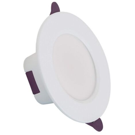 Downlight LED 8W Circular Baño IP65 Corte Ø 75 mm 5000K Blanco Frío