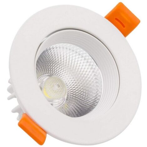 Foco Downlight LED 15W Circular COB CRI90 Corte Ø 113 mm No Flicker 2700K Blanco Cálido