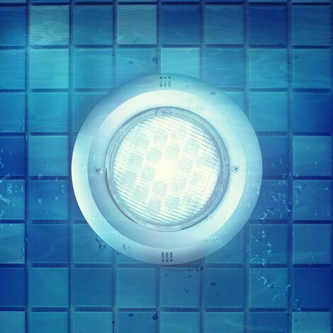 Bombilla Piscina LED Sumergible 12V AC/DC 18W IP68 PAR56 6500K Blanco Frío