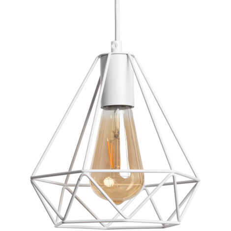 Lámpara Colgante Metal Sardo Blanco