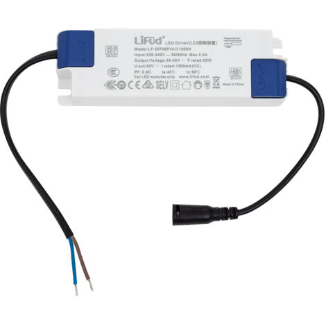 Driver LIFUD 220-240V No Flicker Salida 33-40V 1500mA 60W LF-GIF060YA(H) 60 W