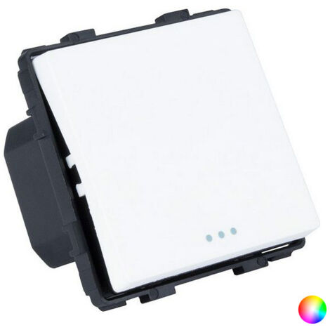 Interruptor Simple de Cruzamiento Modern Negro