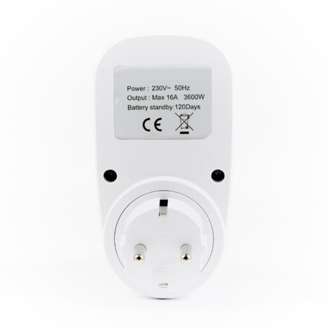 Ledkia Enchufe Tipo F Schuko Con Marco De Cristal Modern Negro | Leroy