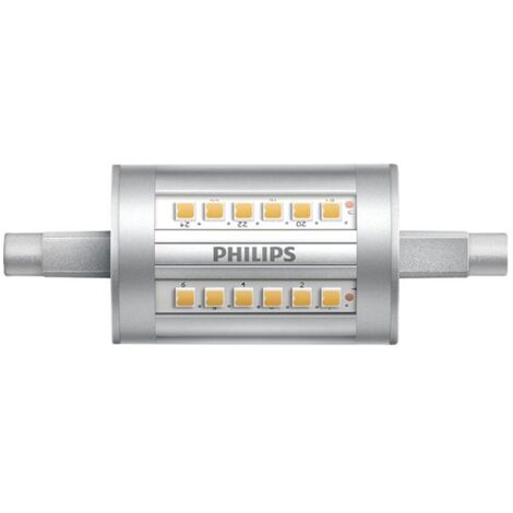 Bombilla LED R7S 7.5W 1000 lm R7S CorePro 78mm 3000K Blanco Cálido