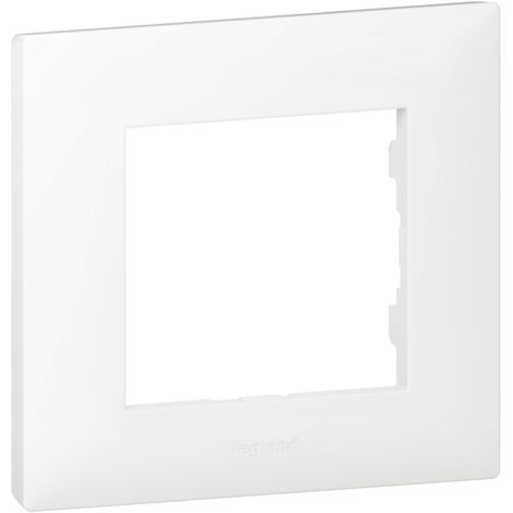 Placa Embellecedora 1 Módulo LEGRAND Niloé Step 86471 Blanco