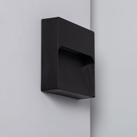Baliza Exterior LED 6W Superficie Pared Arca 3000K Blanco Cálido