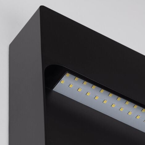 Baliza Exterior LED 6W Superficie Pared Arca 6000K Blanco Frío