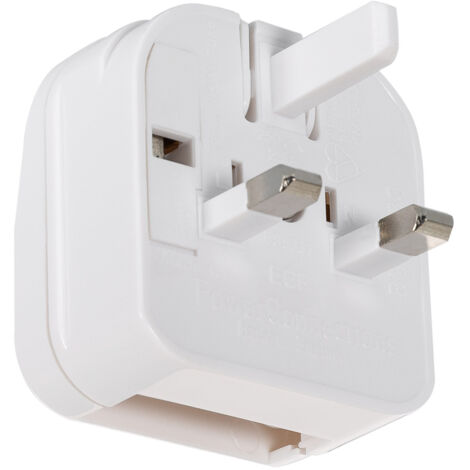 Adaptador Enchufe Tipo C EU Cabezal Plano Con Cable Recto A Enchufe Adaptador Enchufe Tipo C EU Cabezal Plano Con Cable Recto A Enchufe