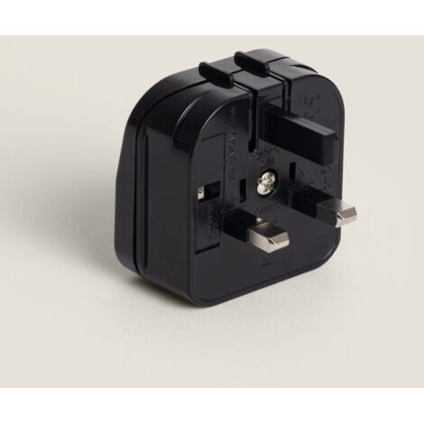 Adaptador Enchufe Tipo C EU Cabezal Plano Con Cable Recto A Enchufe Adaptador Enchufe Tipo C EU Cabezal Plano Con Cable Recto A Enchufe