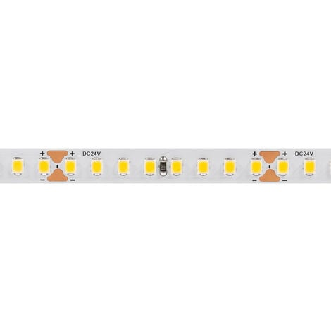 Tira LED Exterior Solar RGB 3V DC 30LED/m 5m IP65 Ancho 8mm Corte cada 3cm  - efectoLED