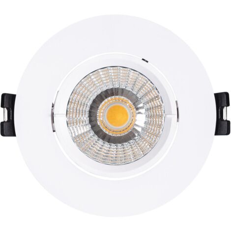Foco Downlight LED 10W Circular LIFUD Corte Ø 70 mm 3000K 55º Blanco Cálido