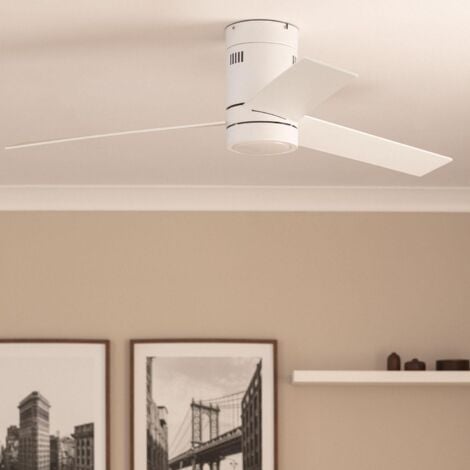 Ventilador de Techo Silencioso Tydir Blanco 132cm Motor DC Blanco CCT  Mando RF Wifi: False