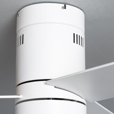 Ventilador de Techo Silencioso Tydir Blanco 132cm Motor DC Blanco CCT  Mando RF Wifi: False