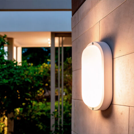 Aplique LED 25W Oval IP65 Hublot White 5000K Blanco Frío