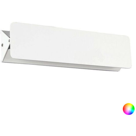 Aplique de Pared LED 10W de Aluminio Temis Blanco 3000K Blanco Cálido