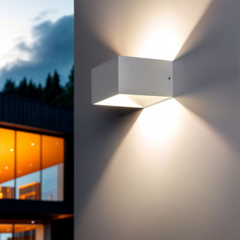 Aplique de Pared LED 6W de Aluminio Iluminación Doble Cara Lico Blanco 2700K Blanco Cálido