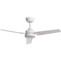 Ventilador De Techo Siroco 36-24w, Con Luz Led, Aspas Retractiles  Transparentes, Motor Dc Silencioso, Color Niquel Satinado Grande Diametro:  48-107 Cm Grande Diametro: 48-107 Cm con Ofertas en Carrefour