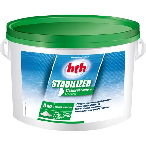 Hth - STABILIZER Granulés - 3kg - 00219314