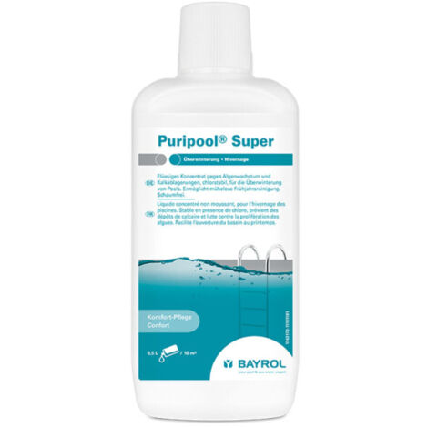 Puripool Super 3L concentré liquide pour l'hivernage de BAYROL Puripool Super 3L concentré liquide pour l'hivernage de BAYROL