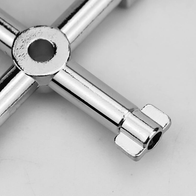 HONGLINSONG 4-Way Panel Key, Square Utility Cross Electric