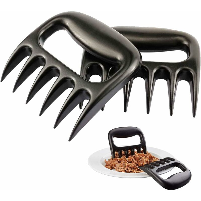 Bbq Bear Claws, Meat Claws, Bbq Bear Claws, Stainless Steel Meat Claw, Bbq  Meat Handler Forks, Pulled Pork Shredder Claws2 Pieces