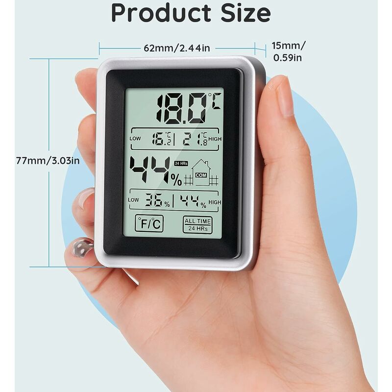 FM25 Wireless Digital Thermometer -30°C to +37°C