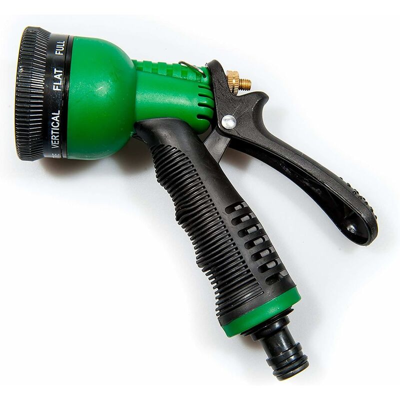 Garden Hose Attachment Sprayer Nozzle Kit with Reservoir 8 Function For Soap  Or Fertiliser 