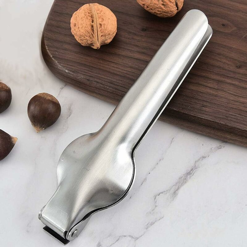 Stainless Steel Chestnut Walnut Pecan Hard Fruit Nut Opener Cutter Tools  Durable