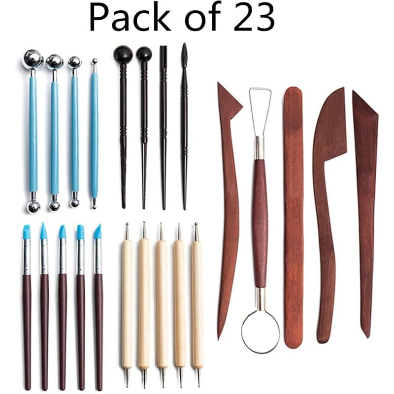 10pcs Solid Color Clay Tool Kit, Professional Multi-purpose Pottery  Sculpting Tool For Carving, Ceramics, Molding