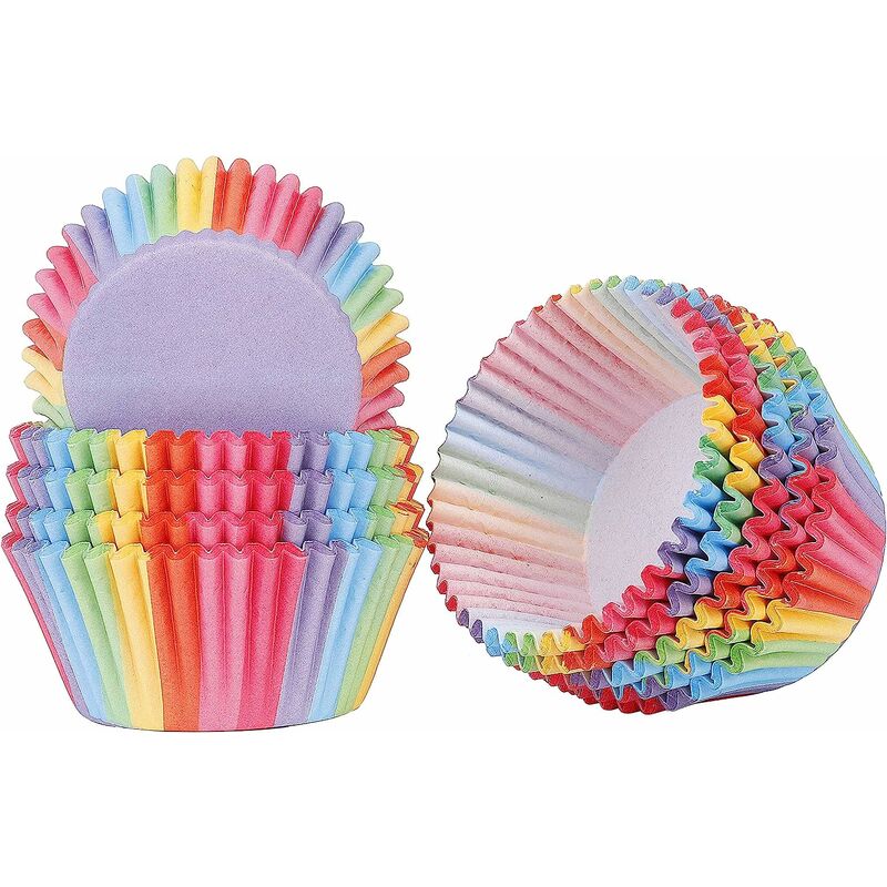 100pcs 3.5cm Coffee White Small Mini Cupcake Liner Baking Cup Paper Muffin  Cases Cake Cup Egg Tarts Tray Cake Mould Wrapper Decorating Tools 