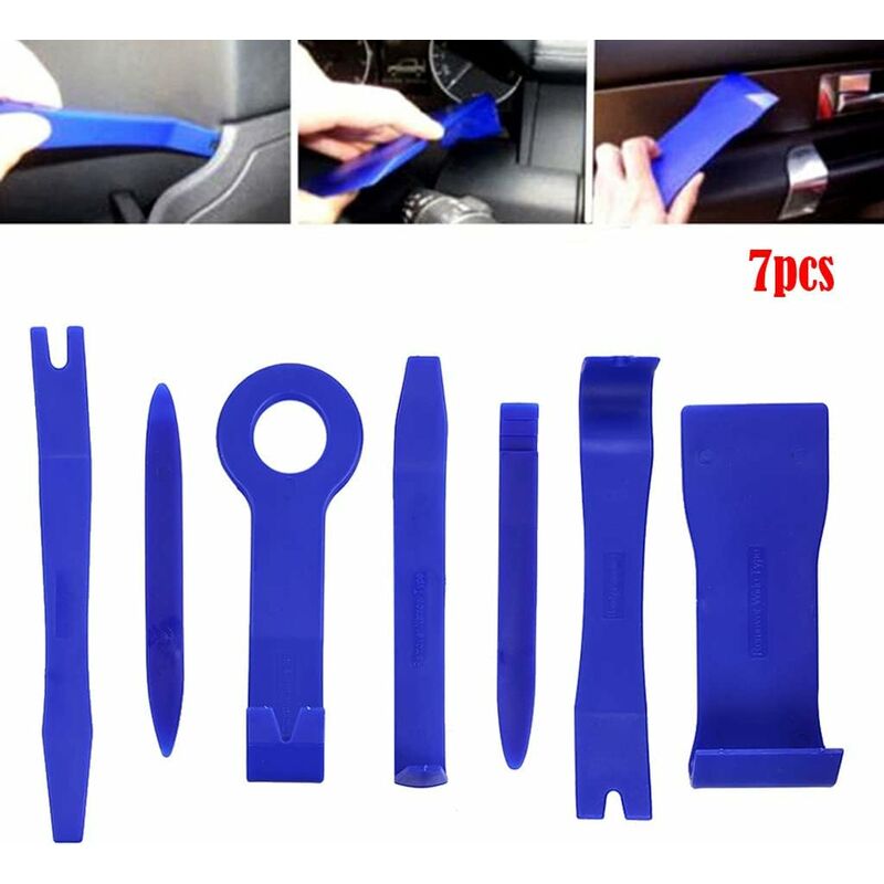 7Pcs/Set Auto Removal Pry & Dash Door Install Panel Tool Audio